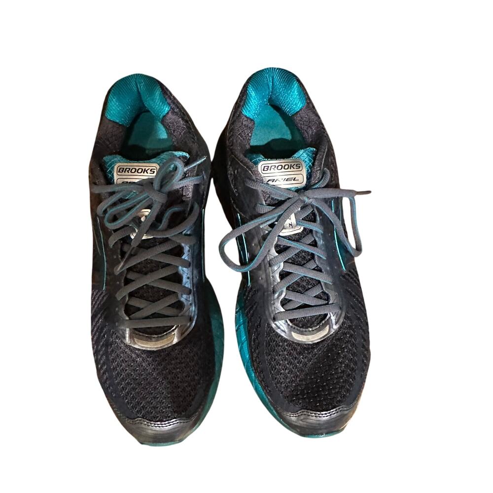 Brooks Ariel Size 11.5 Running Shoe Teal Ebony Workout Run Gym Casual Comfy
